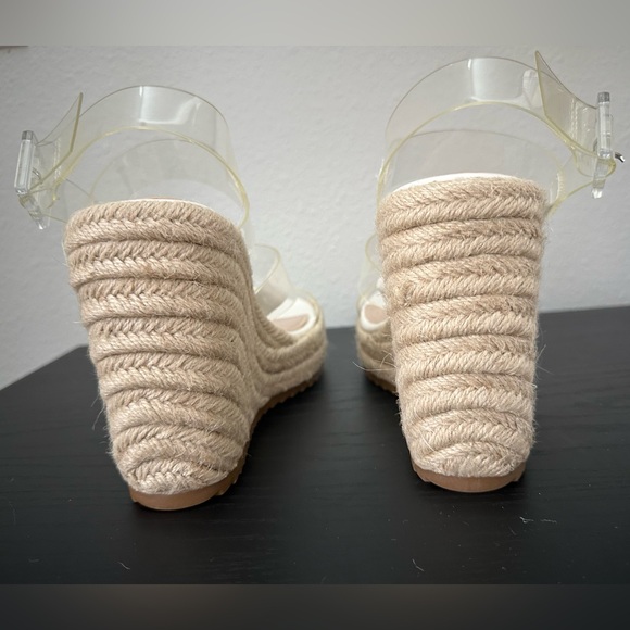 Zara Vinyl Wedge Heels - Picture 3 of 6